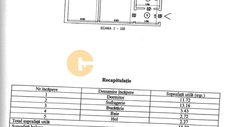 2 Camere-Renovat-Alexandru cel Bun - Poză 11