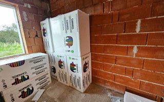 Casa nouă 123 mp utili, semifinisată, 535 mp teren, pod mansardabil - Poză 9