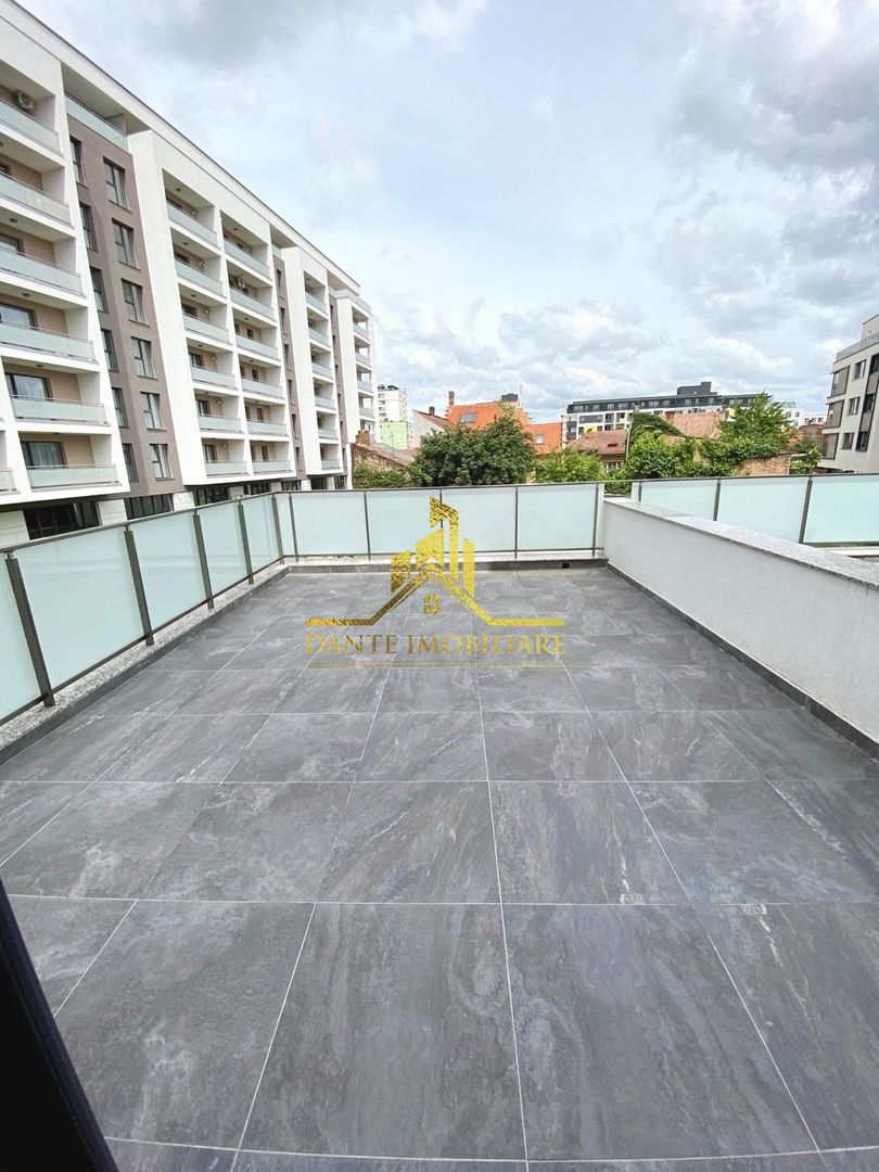 3 camere ,mobilat modern, bloc nou, terasa, parcare, Centru, Ploiesti - Poză 8