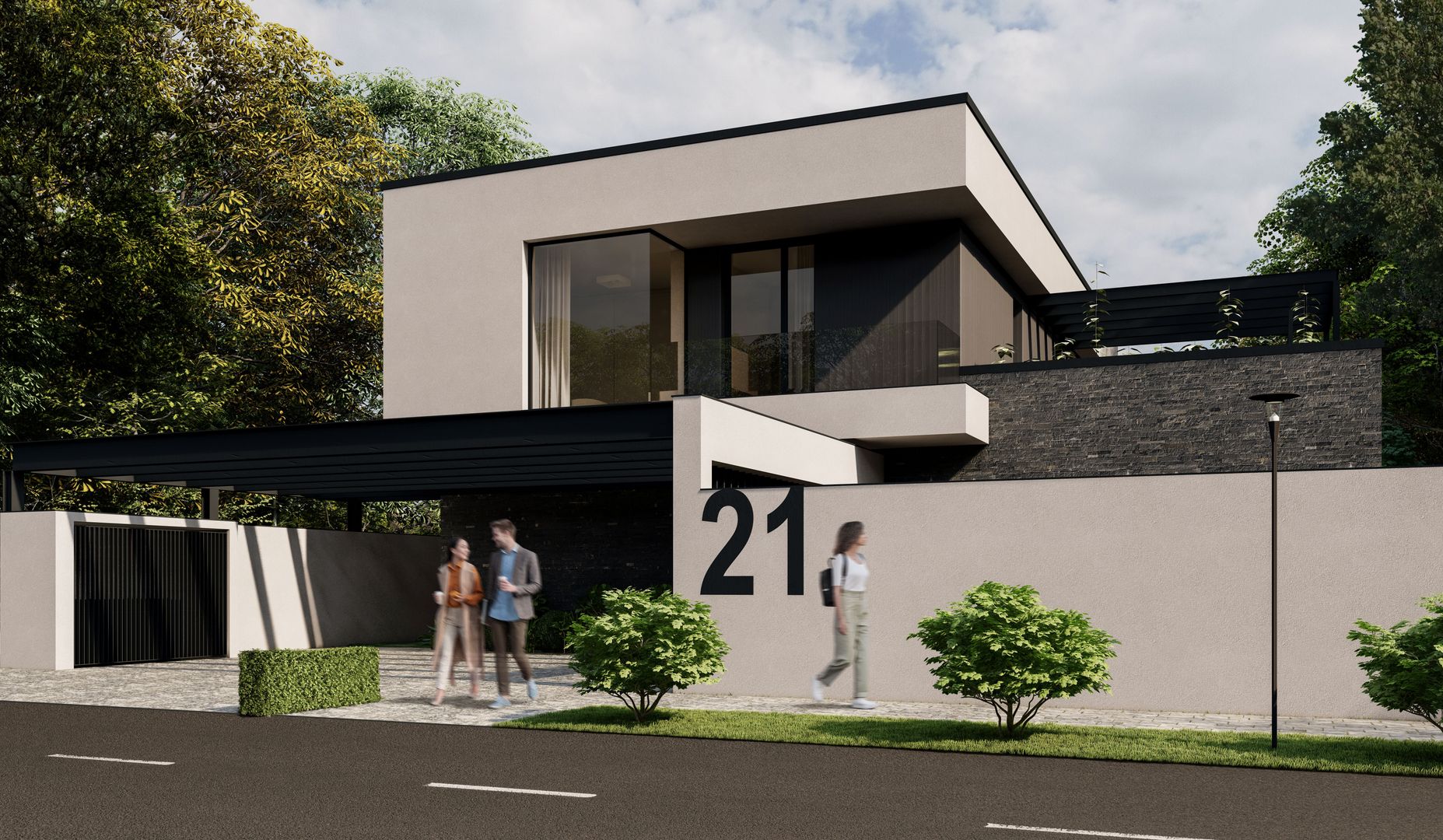 Vilă de Lux în Cartier Rezidențial Exclusivist - Poză 27