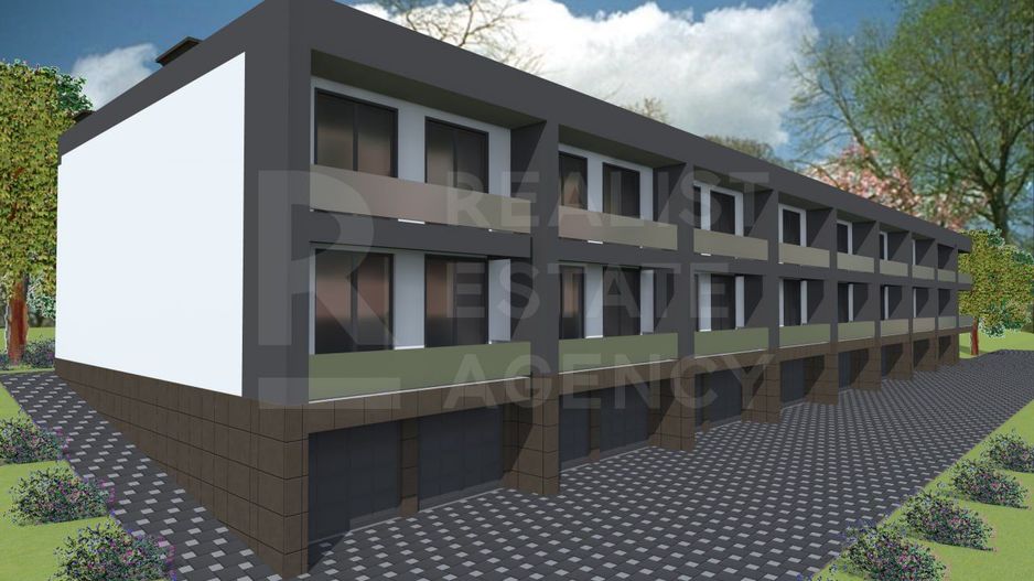 Vânzare, Proiect de 8 townhouse, str. Dumbrăviței, Hrușova, Criuleni - Poză 3