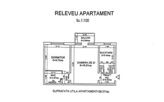 Apartament 2 camere semidecomandat, Aleea Păcurari, Iași – 40 mp utili, etaj 4 - Poză 8