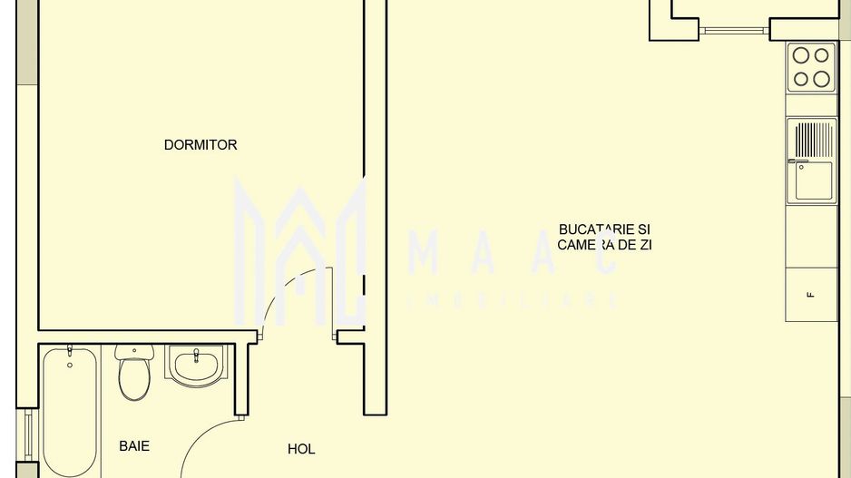 APARTAMENT 2 CAMERE | AVANS 21.000€ | COMISION 0% - Poză 1
