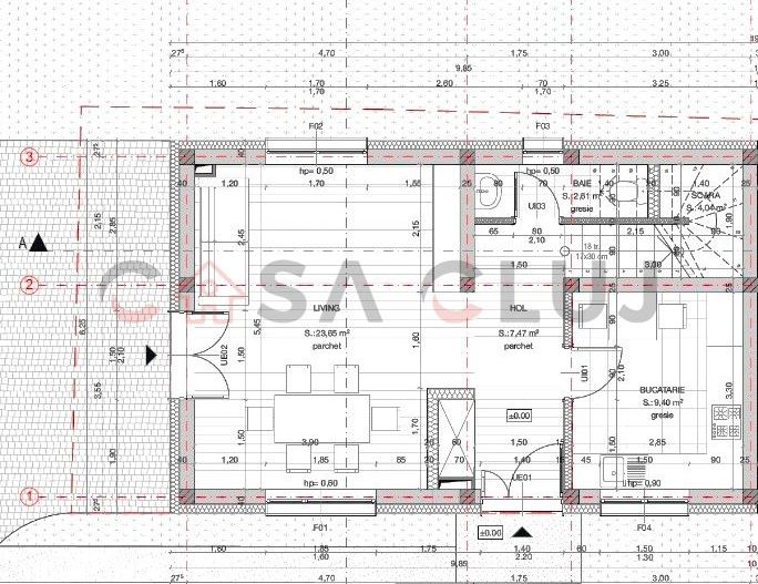 Casa tip Duplex, 4 camere, Someseni!! - Poză 2