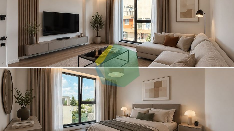 Apartament Nou 2 Camere cu Curte Proprie| Otopeni| Investitie sigura! - Poză 2