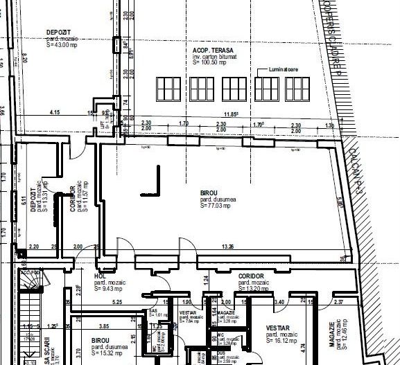 Spatiu de birouri, terasa, 332 mp, Ultracentral - Poză 12