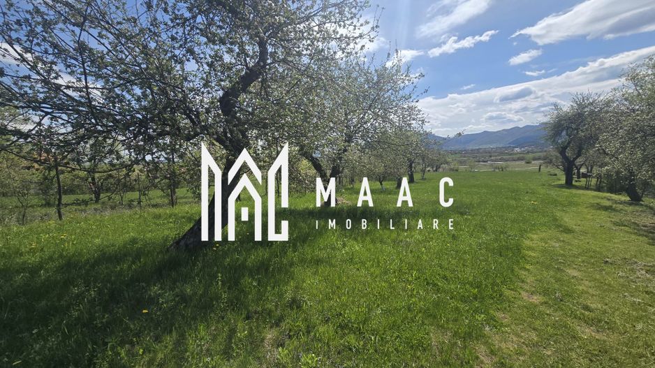Teren 5400 mp superb cu livada si vedere spre munti Orlat - Poză 12
