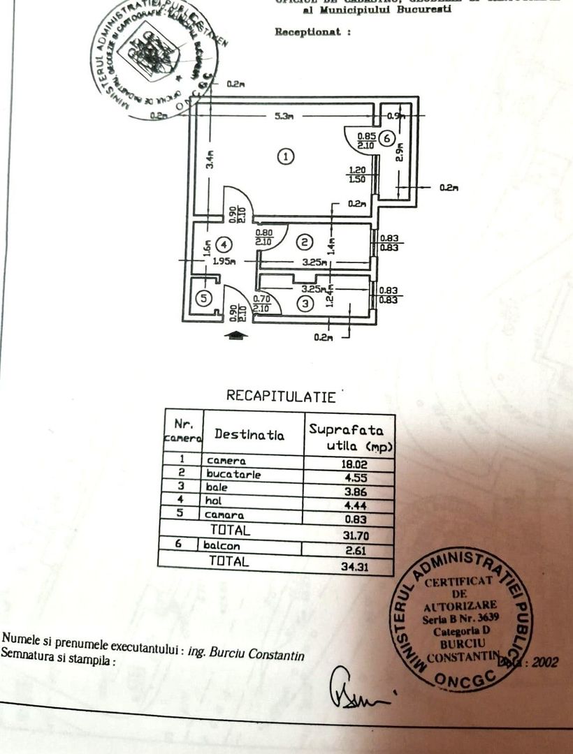 Gars decom 34, 31 mp, et 4/10, complet renovată, Theodor Pallady 6 - Poză 19