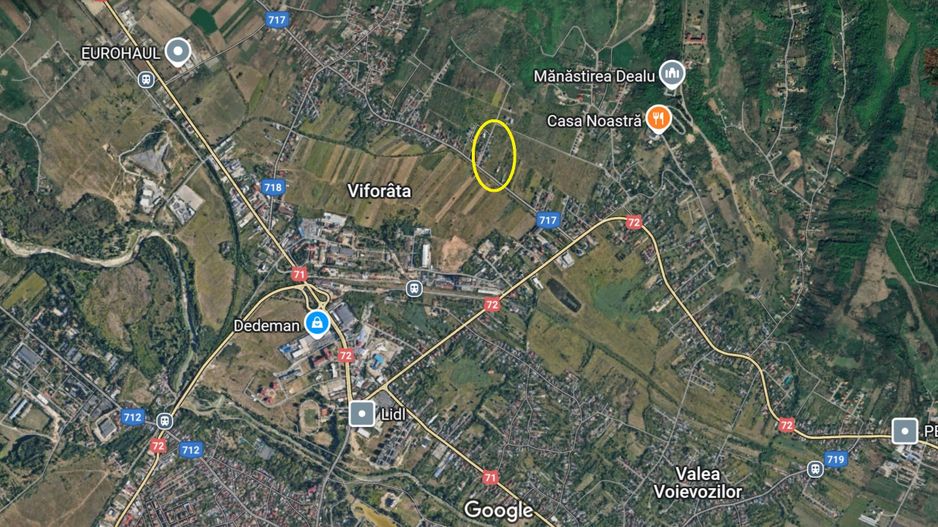 Teren 3700mp | Aninoasa | Via Solarino | Dambovita - Poză 3