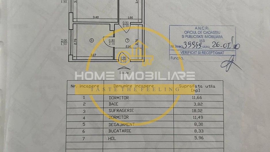 Apartament cu 3 camere/ 72 mp/ renovat complet/ zona Alexandru cel Bun - Poză 14