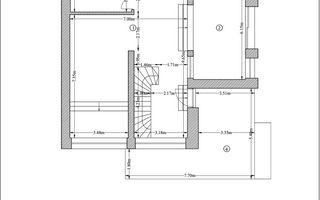 Vilă Spațioasă cu grădină privată în Nordul Capitalei. - Schiță 24