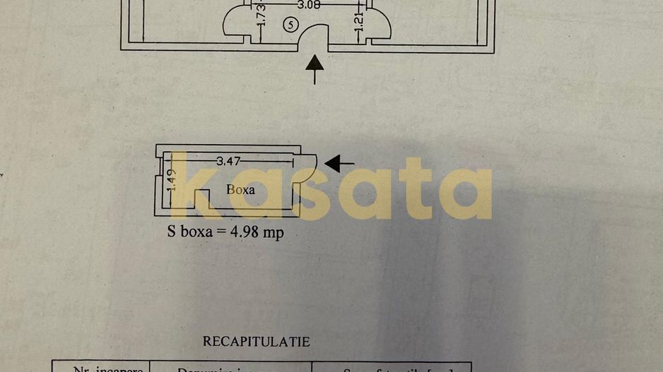 2 camere Floreasca ULTRAFINISAT  | "gata de mutat" - Schiță 9
