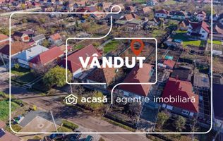 VANDUT! Casa din caramida 3 camere - Teren 755 mp - Livada, Arad