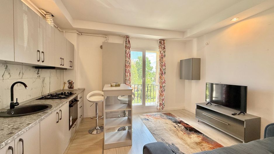 COSMOPOLIS - Apartament cu 2 camere tip studio, mobilat si utilat. - Poză 2