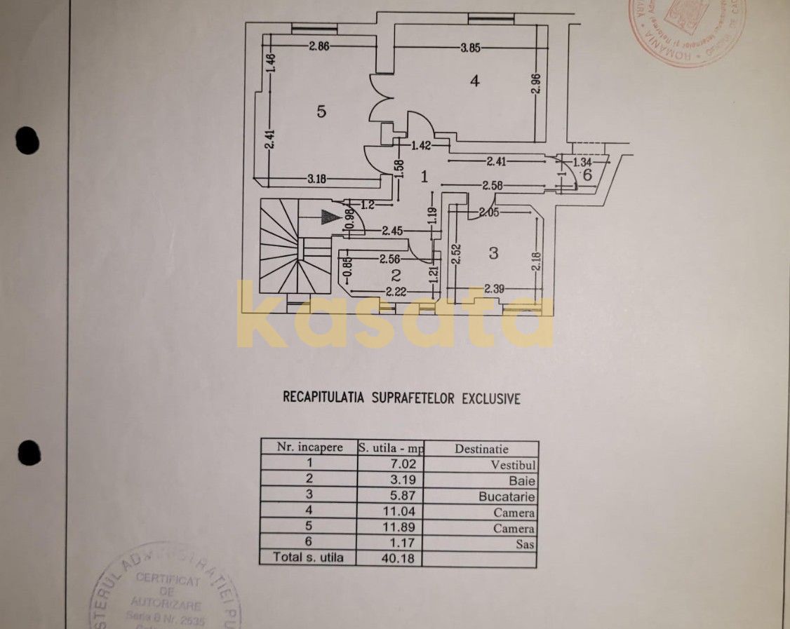 OPORTUNITATE | APARTAMENT VILA | HALA TRAIAN | RENOVAT | DECOMANDAT - Schiță 10