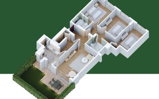 Spațiu și Confort: Apartament 4 Camere cu Dressing și Curte lângă IKEA Pallady - Poză 8