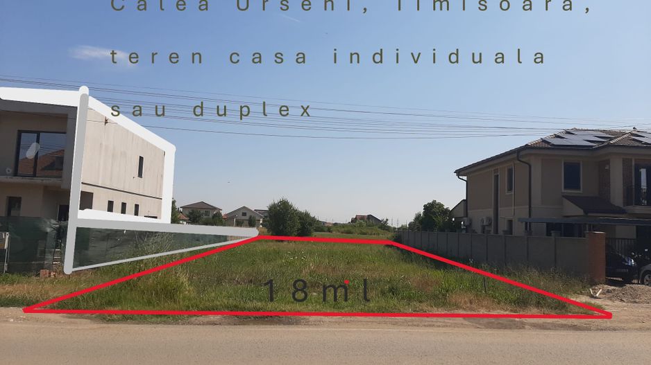 Teren pozitie premium, Timisoara Calea Urseni - Poză 2