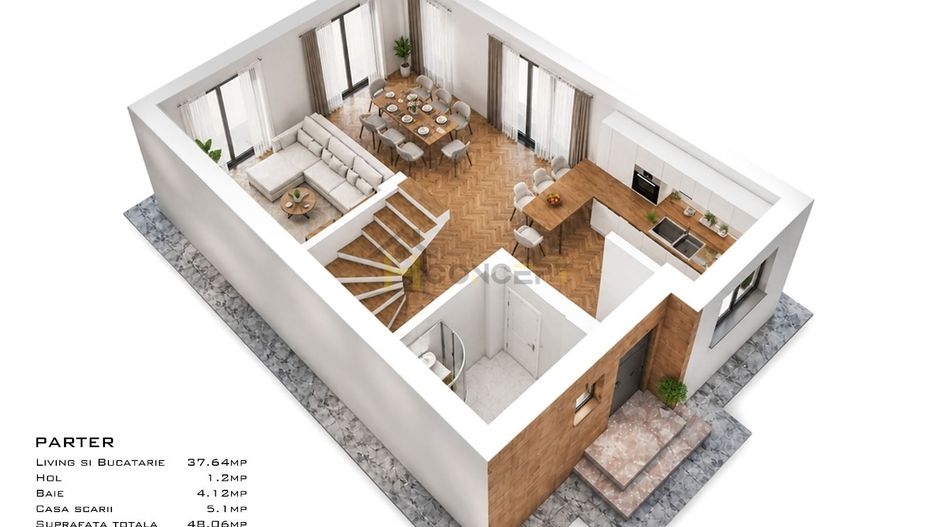 Vila Premium tip duplex, Popesti Leordeni, comision 0% - Poză 6