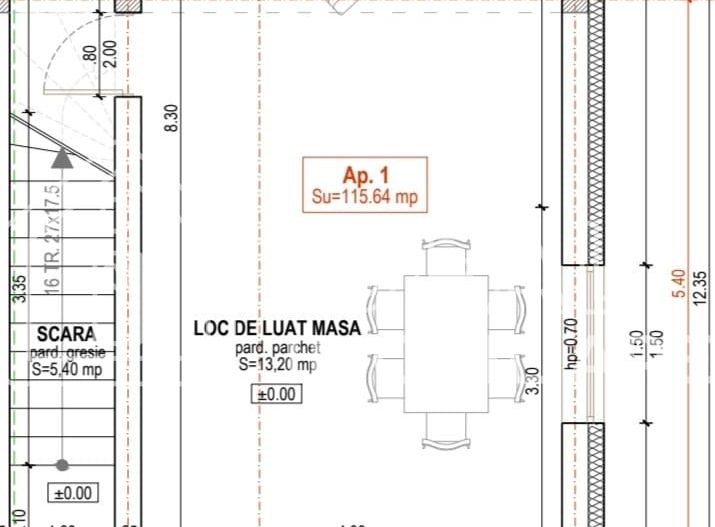 Duplex Modern cu 4 camere si 400 de mpde curte, zona Lidl - Schiță 9