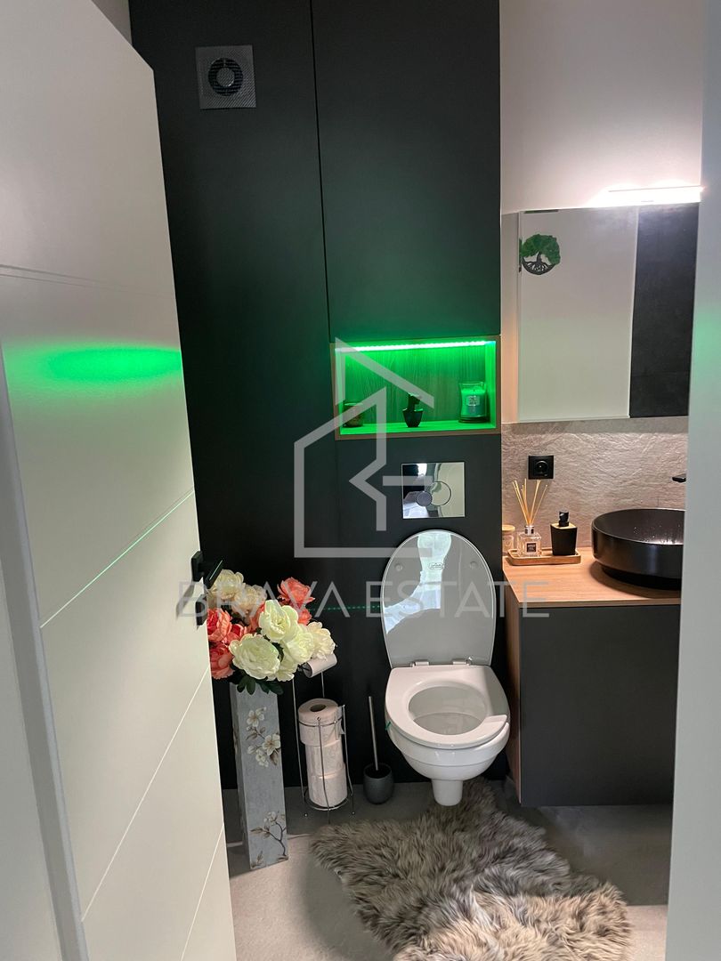 Apartament 2 camere, 53mp, terasa, parcare, zona Teilor - Poză 6