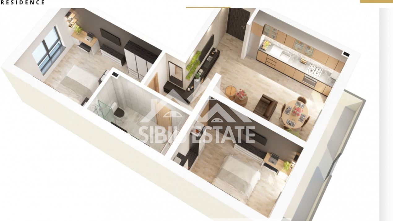 Apartament 3 camere, Doamna Stanca, Loc parcare inclus - Poză 3