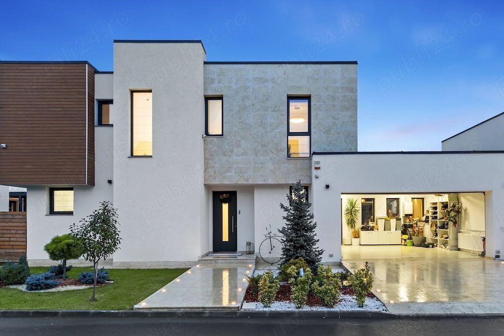 Vila eleganta de vanzare | piscina si garaj dublu | Paradisul Verde - Poză 10