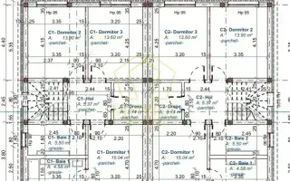 Duplex spatios cu 5 camere | Sacalaz - Schiță 16