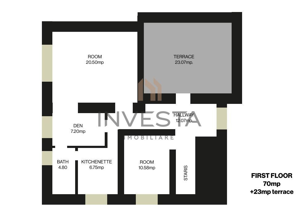 Casa cu destinatie nerezidentiala de inchiriat | zona Centrala - Schiță 26