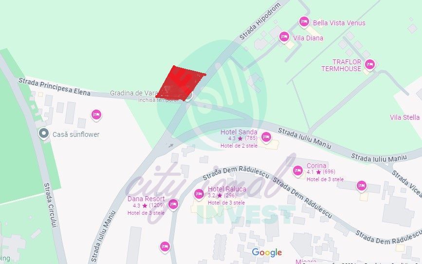 Teren constructii intravilan de 1000 mp, Venus - Poză 4