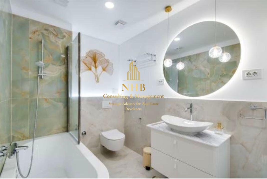 Apartament de 2 camere langa Herastrau, complex Persepolis, mobilat lux - Poză 14