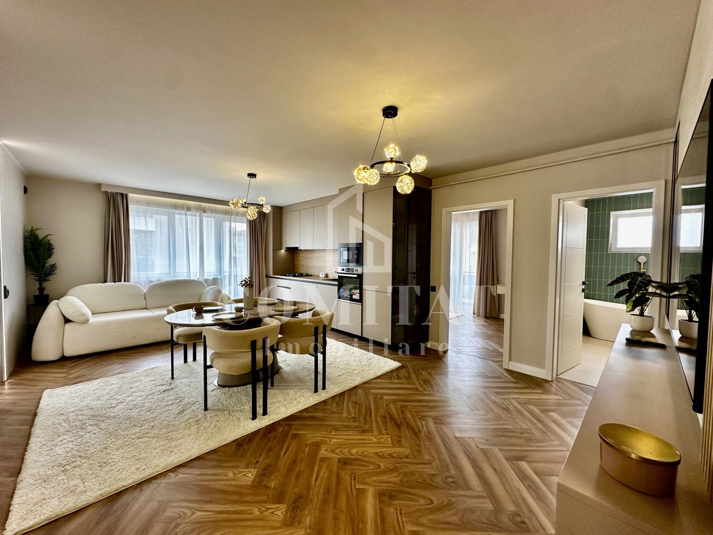 Apartament Ultrafinisat | Etaj intemrediar | Zona Florilor-Floresti - Poză 1