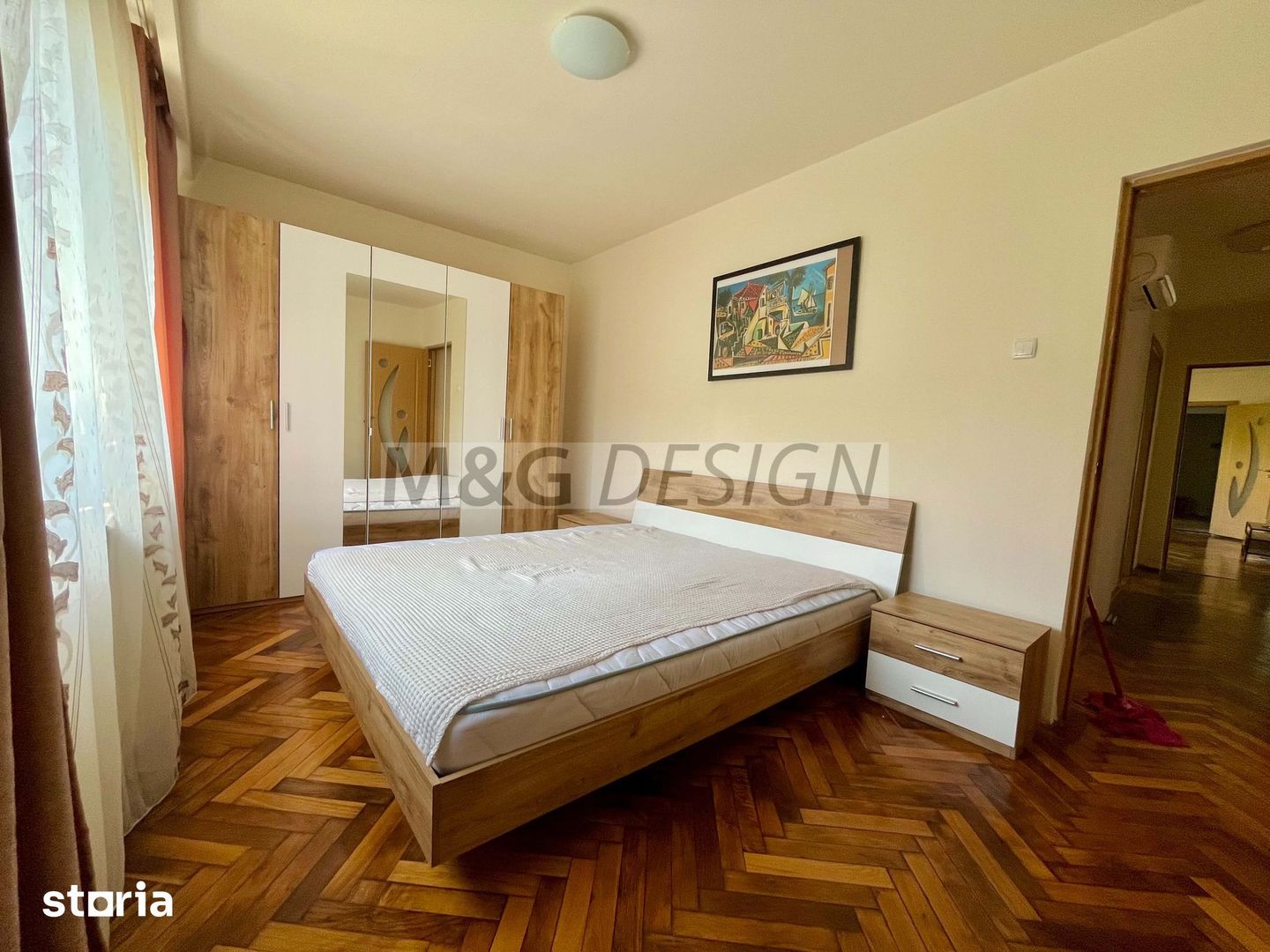 3 camere etaj 2, Gh Lazar amenajat cu centrala - Poză 13