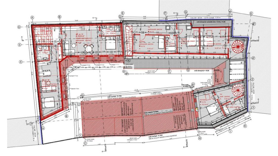 Studiouri  34 si 40 mp la cheie în Sibiu, zona centrala - Schiță 6