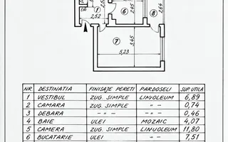 VANZARE 2 CAMERE | 53 MP | AVIATIEI | ETAJ 3/4 - Poză 12