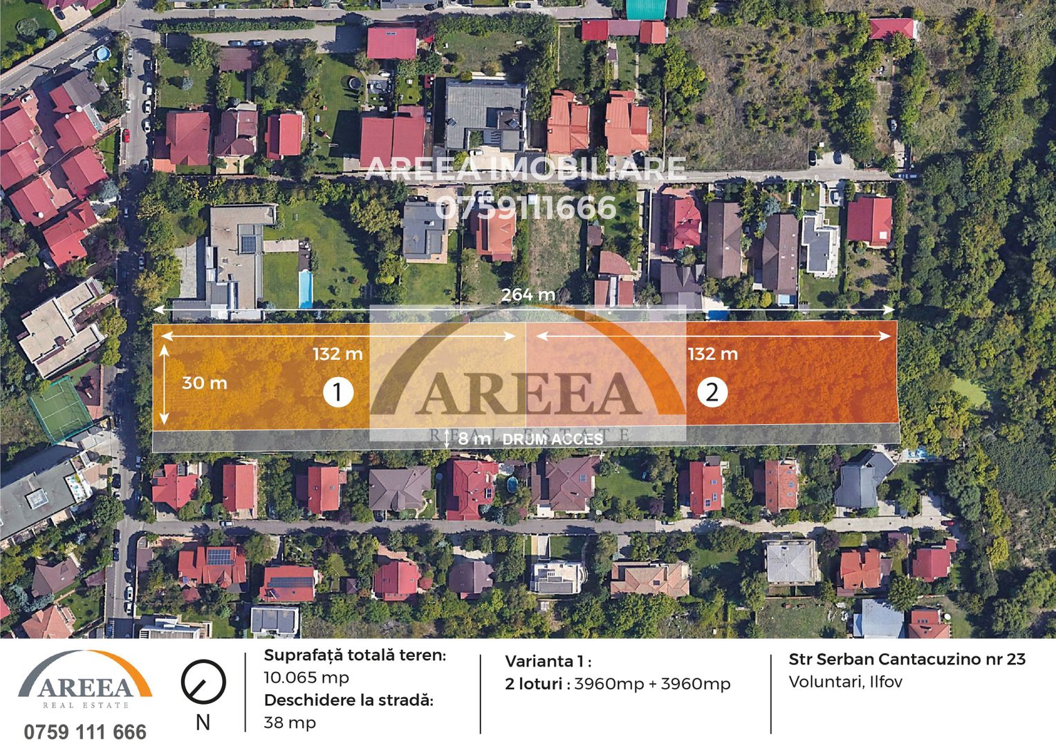 Teren 5.000 mp –propunere din 10.065 mp zona Iancu Nicolae-Jolie Ville - Poză 1