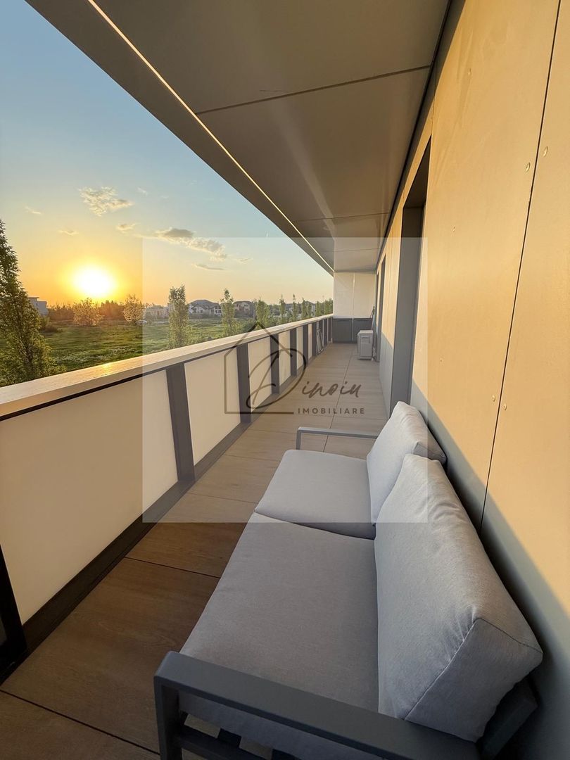 Apartament 3 camere CORTINA NORTH Pipera -105mp, lux, vedere Promenada - Poză 25