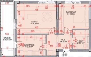 Apartament 2 camere decomandat,Rezidential Pallady,Finalizare rapida - Poză 1