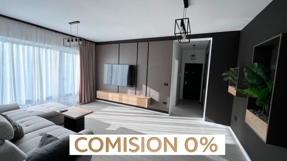 Comision 0% Apartament 2 camere 54mp cu gradina proprie 150 mp | Complet mobilat - Poză 1