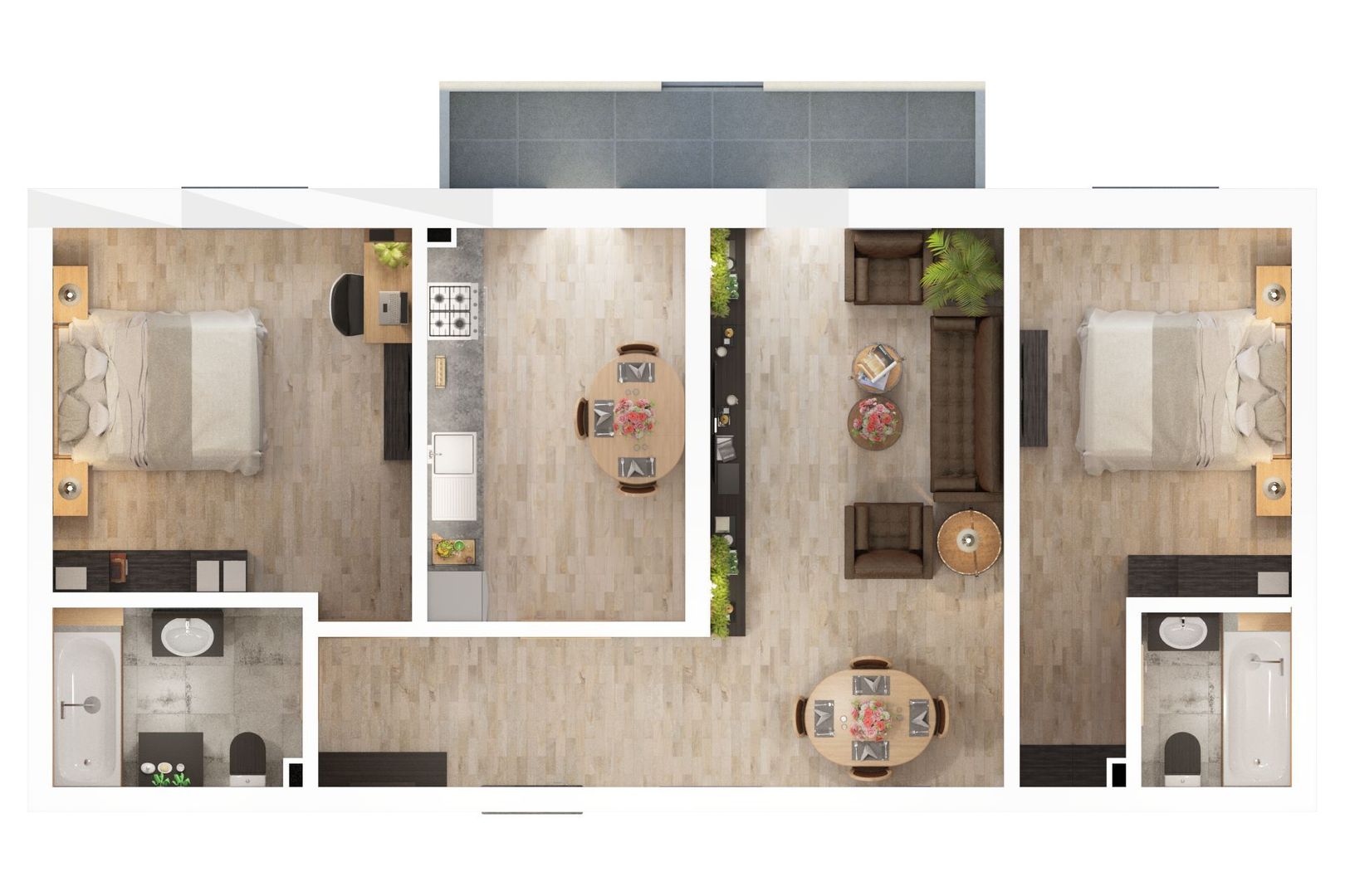 Apartament 3 camere Dedeman, Doamna Stanca, Sibiu - Schiță 11