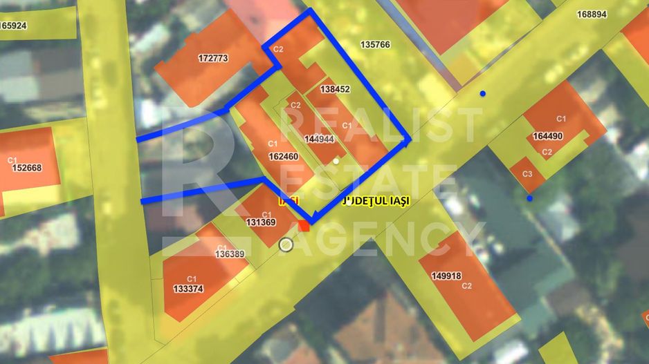 Teren de vânzare – 840 mp, zonă centrală Iași, la 3 minute de Palas - Poză 3