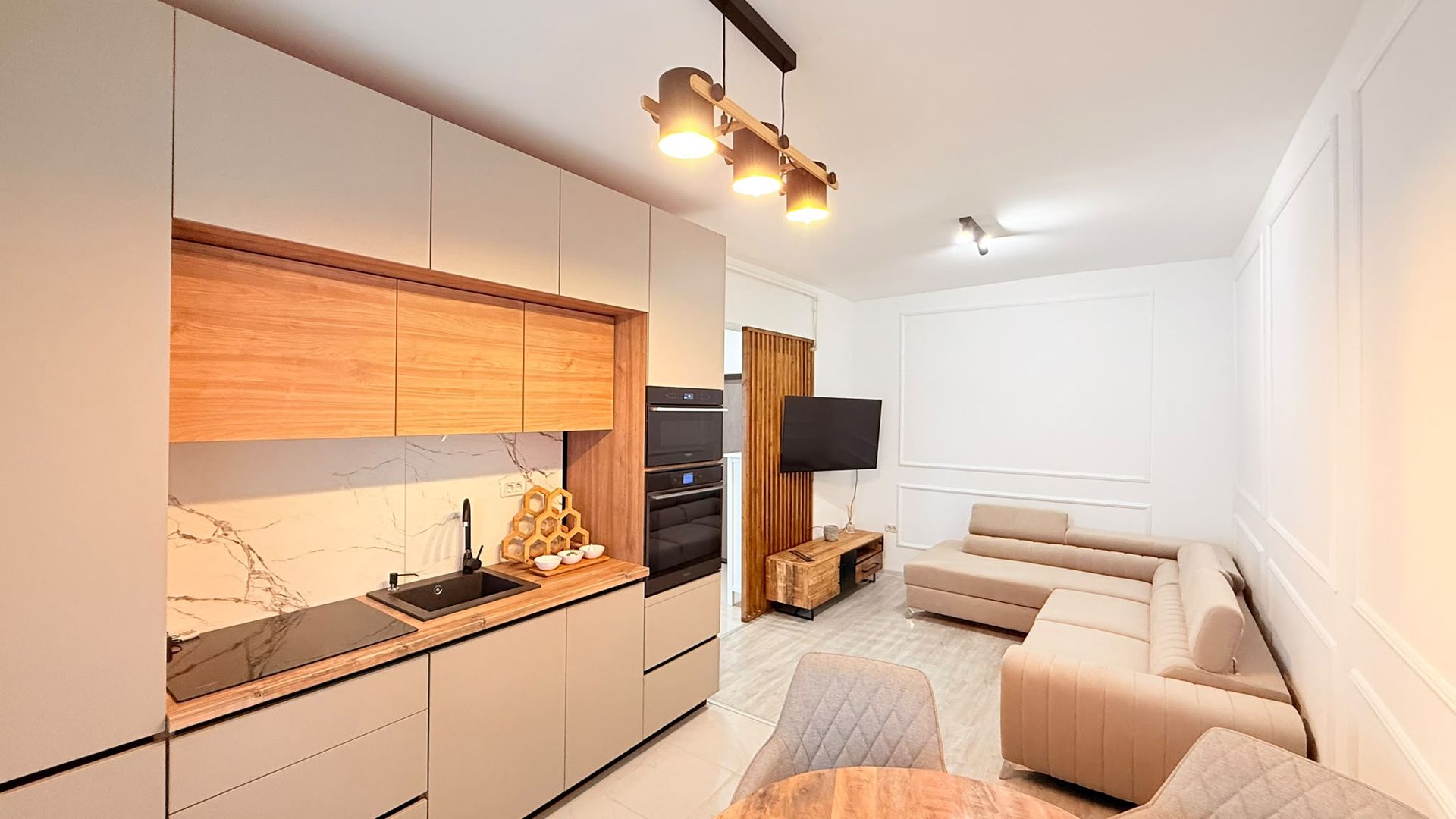 Studio modern de vânzare| Living open space| Nou | Chiajna - Poză 1