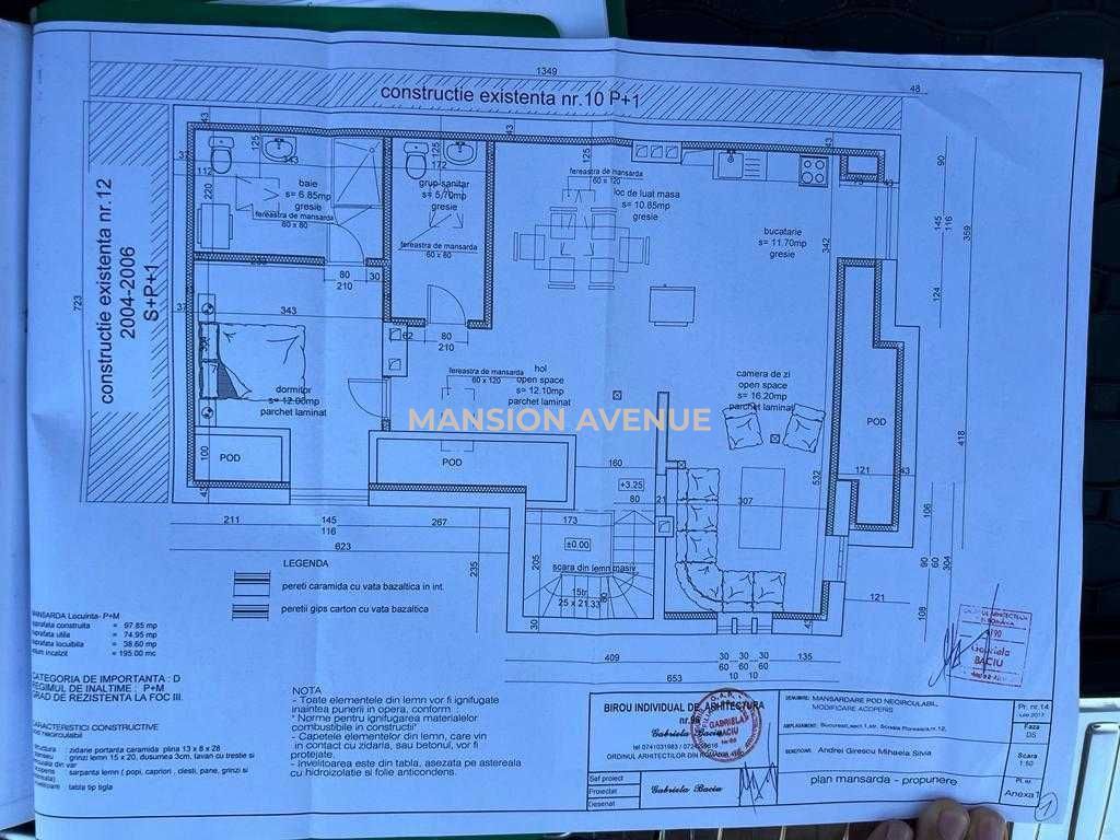 Vila 247 mp, in curs de renovare. Calea Dorobanti - Poză 8