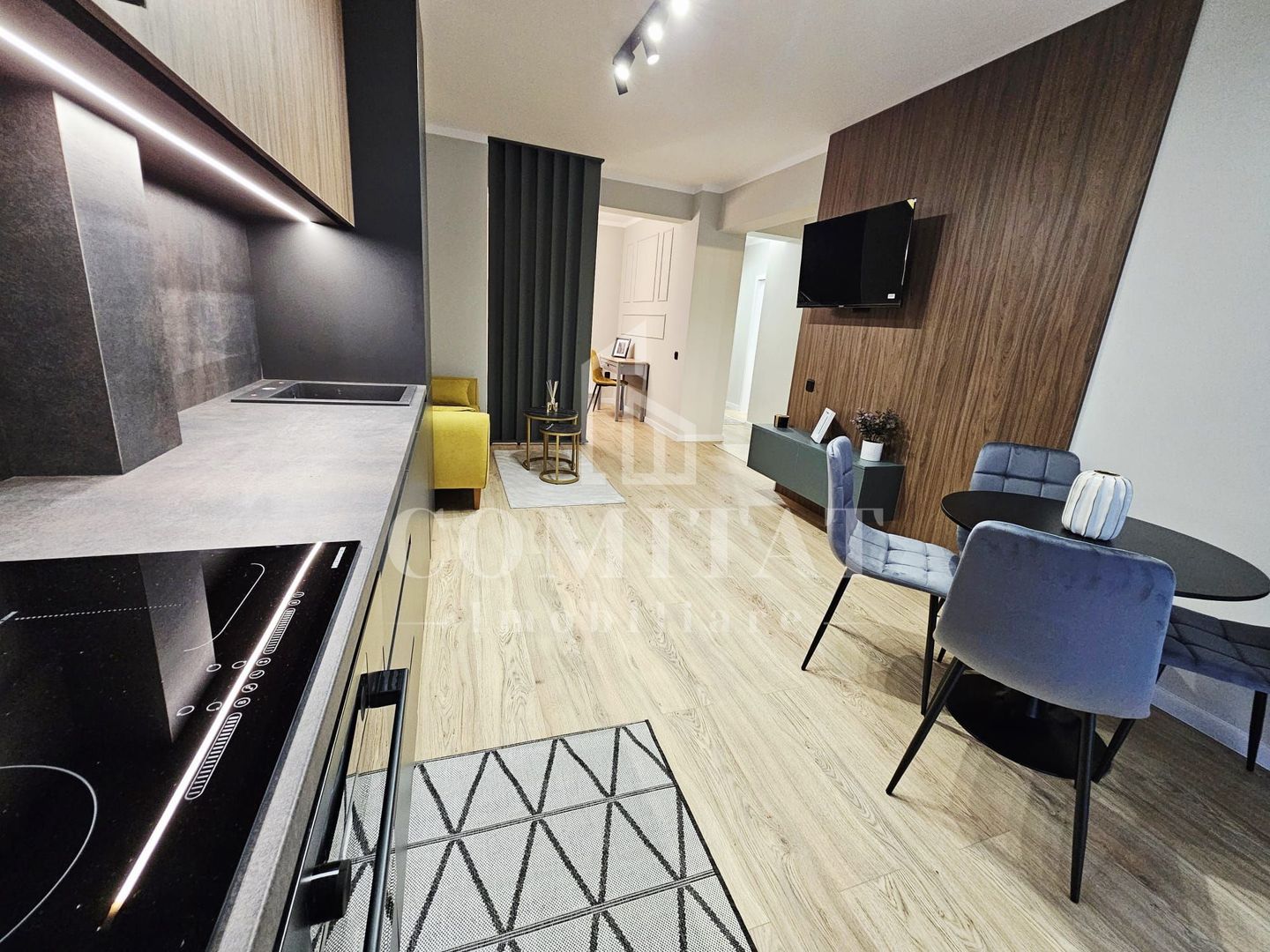 Apartament ultrafinisat | Bloc nou | Cartier Terra-Floresti - Poză 3