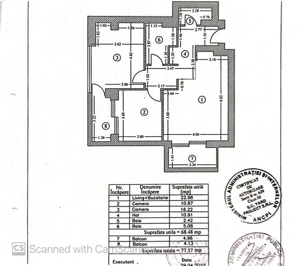 3 Camere bloc Nou 2bai Parcare Inclus Titan Evocasa Nicolae Grigorescu - Poză 6