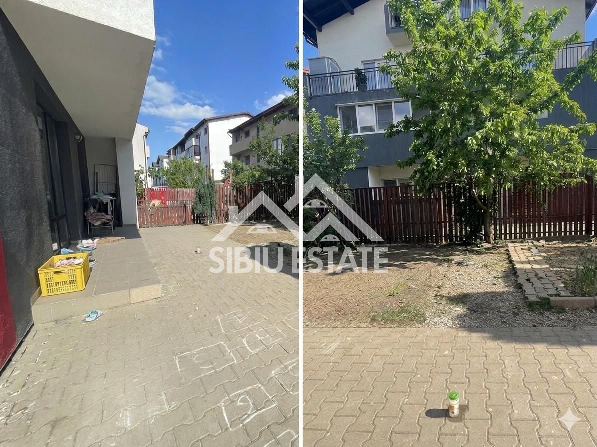 Apartament 3 camere cu grădină 100 mp.  loc de parcare-Calea Cisnadiei - Poză 18