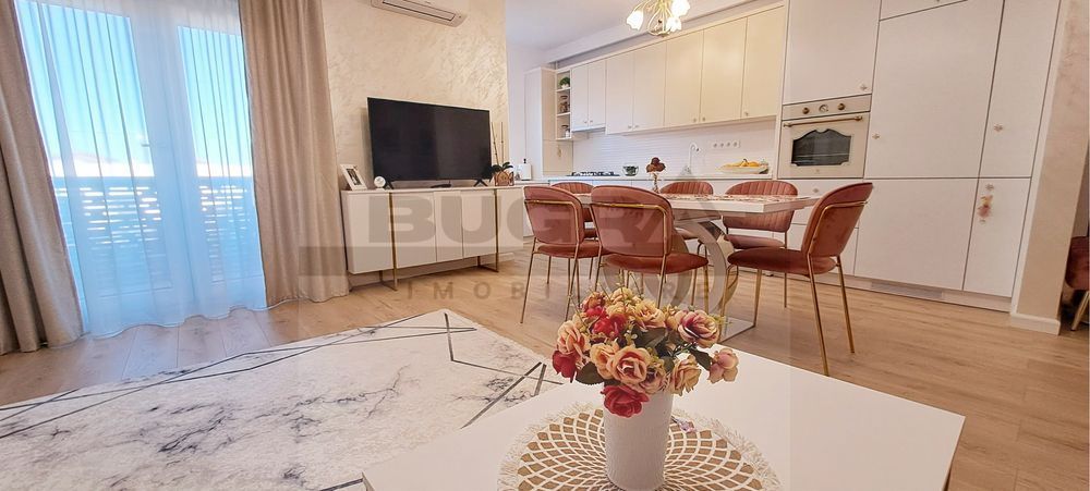 Apartament de 3 camere, lux, 68mp, parcare, zona Vivo - Poză 1