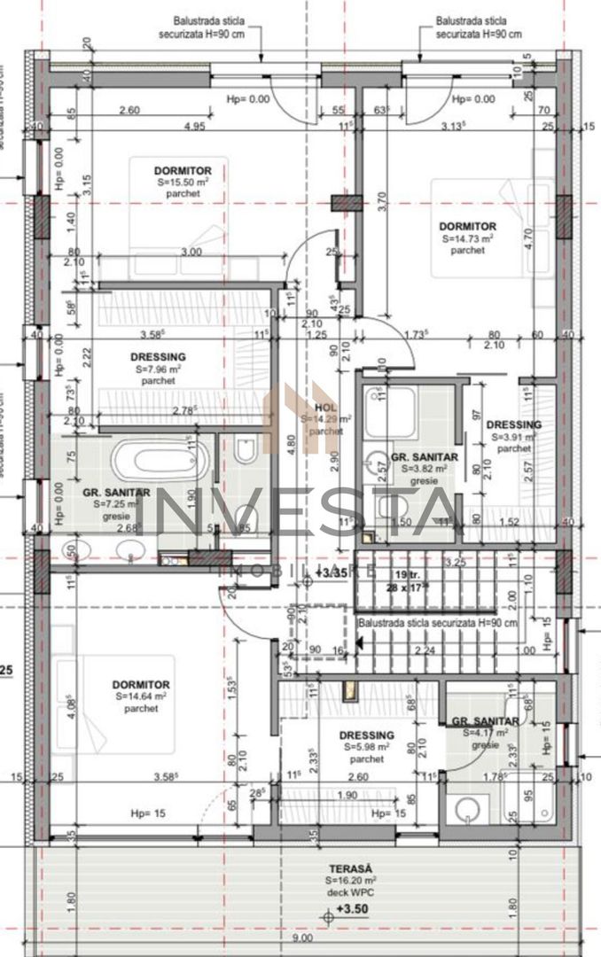 Casa individuala, 625 teren! Finisaje moderne, recent finalizata! - Schiță 18