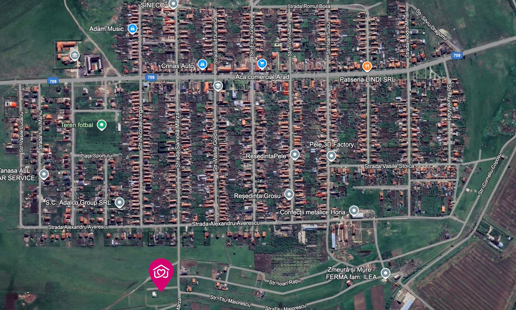 Teren pentru construcție casă în Horia, Arad (liniște și aer curat) - Poză 3