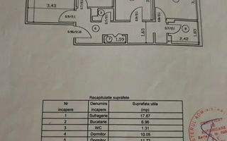 APARTAMENT 3 CAMERE DECOMANDAT | 74 MP | 2 BĂI | DANCU - Poză 2