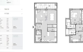 Duplex 4 cam // Ansamblu rezidential // 166mp // Padurea Baneasa // Pipera - Schiță 6